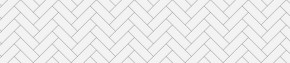 Фартук Метро керамик (белая) CPL пластик МДФ 6 мм в Дегтярске - degtjarsk.mebel-74.com | фото
