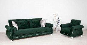 Комплект Роуз ТД 411 диван-кровать + кресло + комплект подушек в Дегтярске - degtjarsk.mebel-74.com | фото
