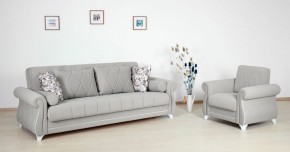 Комплект Роуз ТД 414 диван-кровать + кресло + комплект подушек в Дегтярске - degtjarsk.mebel-74.com | фото