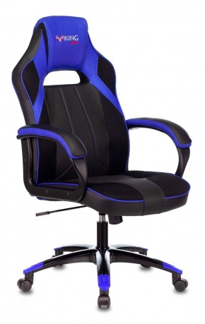 Кресло игровое Бюрократ VIKING 2 AERO BLUE черный/синий в Дегтярске - degtjarsk.mebel-74.com | фото