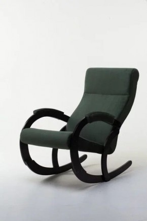 Кресло-качалка КОРСИКА 34-Т-AG (зеленый) в Дегтярске - degtjarsk.mebel-74.com | фото
