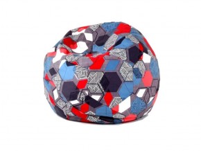 Кресло-мешок Мяч M (Geometry Slate) в Дегтярске - degtjarsk.mebel-74.com | фото