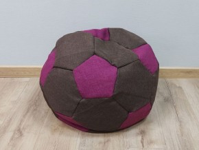 Кресло-мешок Мяч S (Savana Chocolate-Savana Berry) в Дегтярске - degtjarsk.mebel-74.com | фото
