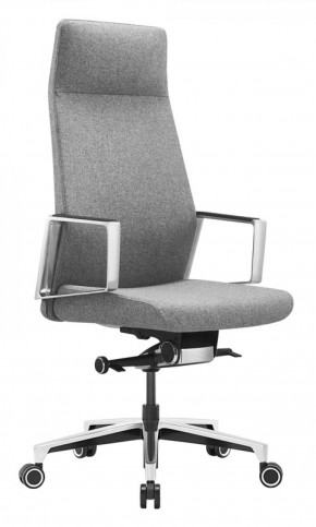 Кресло руководителя Бюрократ _JONS/CASHGREY серый в Дегтярске - degtjarsk.mebel-74.com | фото