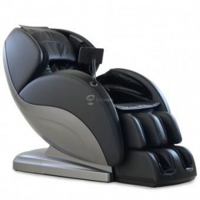 Массажное кресло PS6500 черно-серебряное в Дегтярске - degtjarsk.mebel-74.com | фото
