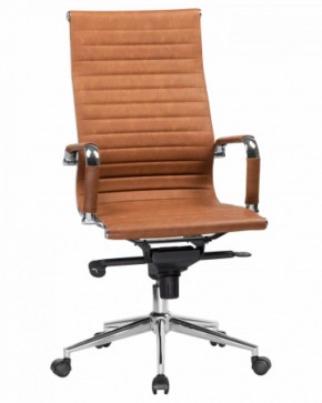 Офисное кресло для руководителей DOBRIN CLARK LMR-101F светло-коричневый №321 в Дегтярске - degtjarsk.mebel-74.com | фото